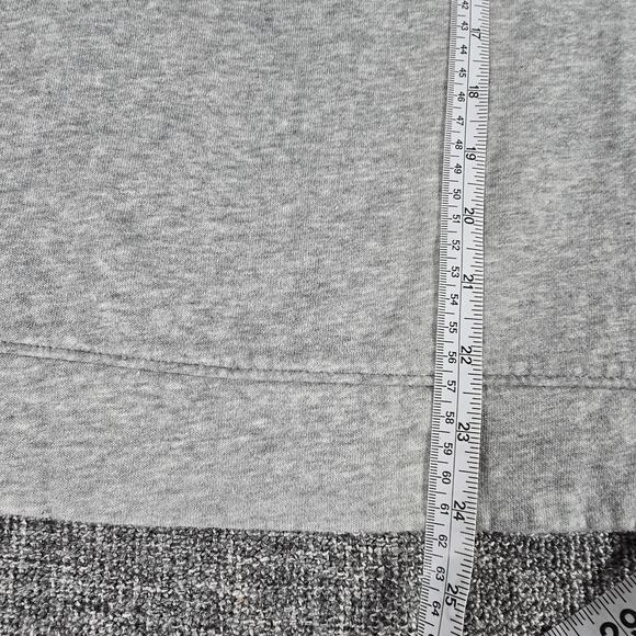 Under Armour Women's Rival Fleece Crewneck Oversized Sweatshirt Sz M Gray - Picture 7 of 9